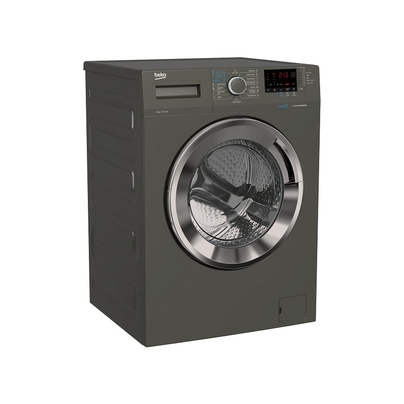 Beko Washing Machine Front Loading Inverter 9 Kg Grey WTX 91232 XMCI2. Beko Washing Machine Front Loading Inverter 9 Kg Grey WTX 91232 XMCI2.